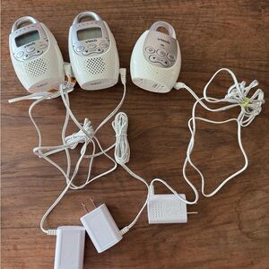 VTech White Baby Monitor 3 unit Set -